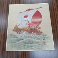 京都　木製 高級額　能楽図絵　能画　能絵　西陣織 京都 木製 高級額 能楽図絵 能画 能絵 西陣織 - メルカリ