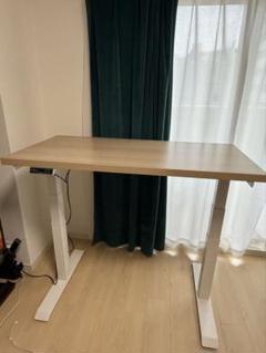 FLEXISPOT E7 脚ホワイト 天板ブラック 120×60cm 【美中古】 FLEXISPOT E7 脚ホワイト 天板ブラック 120×60cm 【美中古
