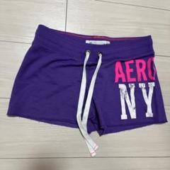 レア！ハワイ購入　新品未使用　Aéropostale 紫 ショートパンツ XS