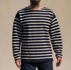 BONCOURA ストライプ長袖カットソー 38 BONCOURA ストライプ長袖カットソー 38