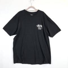 ステューシー⭐Lサイズ⭐BUILT TOUGH STUSSY Tシャツ 黒 ☆23AW☆STUSSY BUILT TOUGH TEE PIGMENT DYED (STUSSY/Tシャツ