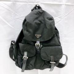 12ABM048 PRADA プラダ ブラック ナイロン リュック 白タグ31 12ABM048 PRADA プラダ ブラック ナイロン リュック 白タグ31