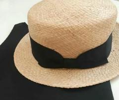 ○新品未使用品○Maison de Reefur 麦わら帽子 ストローハット