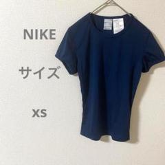 NIKE ナイキ ネイビー 半袖 フィットネスウェア