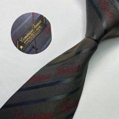 【値下げ】Dominique France 黒 シルク ネクタイ Dominique France ドミニクフランス シルクネクタイ - メルカリ