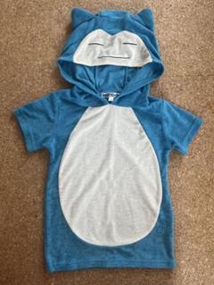 カビゴン　パーカー　110 パイルTシャツ　フードパーカー　ポケモン