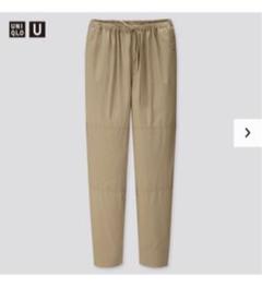 【完売品・未使用】UNIQLO U パラシュート パンツ オリーブ
