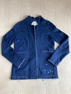 未使用 プランテーション コットンリネン ジャケット ストライプ 手洗い可能 Weekend Max Mara｜リネン混ストライプテーラードジャケット