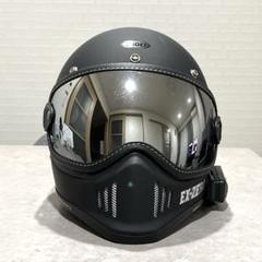 ジェットヘルメット マットブラック Bluetoothインカム付き Amazon | TNK工業 ZR-20 ZACK シールド付きJETヘルメット ハーフ