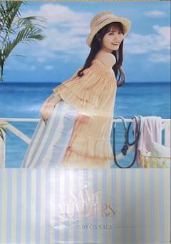田村真佑　乃木坂モバイル　クリアポスター　ホワイトデーくじ 田村真佑 乃木坂モバイル クリアポスター ホワイトデーくじ