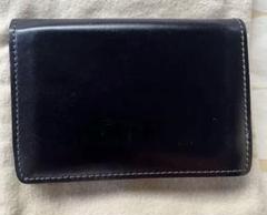 【ポンタ】未使用品 GANZO ガンゾ コードバン 通しマチ名刺入れ 買ってよかったコードバン(GANZO)の名刺入れ。オンライン時代に