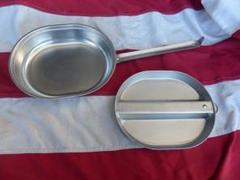 米軍実物　 メスキットパン　WYOTT　食器　アウトドア　314 米軍実物 メスキットパン WYOTT 食器 アウトドア 300x