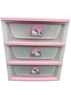 ハローキティ 3段チェスト