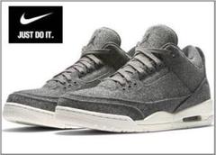NIKE AIR JORDAN 3 RETRO WOOL 27cm AJ3