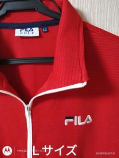 FILA ゴルフシャツ 赤 Ｌ〜LLのサムネイル