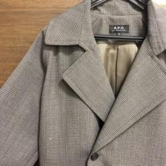 n*.様 APC チェックコート　MANTEAU BAKERSTREET 20P APC チェックコートMANTEAU BAKERSTREET 20P