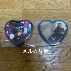 コードギアス　一番カフェダイニング　ルルーシュ　2個セット　ハート缶バッジ コードギアス 一番カフェダイニング ルルーシュ 2個セット