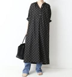 美品 ジャーナルスタンダードレサージュ タックスリーブ ドット