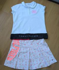 TOMMY HILFIGER ポロシャツ スカート セット Lサイズ