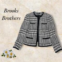 【新品未使用】ブルックスブラザーズ　ノーカラージャケット　千鳥柄　金ボタン　S 楽天市場】brooks brothers の 金ボタンの通販