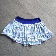 ★美品★suriaスリア フリル付き水彩柄ショートパンツSサイズ