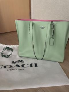 COACH コーチ　ロゴ入りトートバッグ ピンクブラウン　レディース コーチ COACH ハンドバッグ ショルダーバッグ （PINK