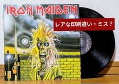『レアなプリント違い？』IRON MAIDEN 1st オリジナル日本盤 LP