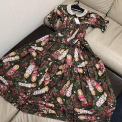 PINK HOUSE 白詰草とスミレのカットソーワンピース