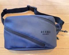 BEAMS HEART ボディバッグ ネイビー　ウエストポーチのサムネイル