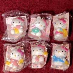 ハローキティ おまもりマスコット 6点セット 1997年 レトロ ハローキティ おまもりマスコット 6点セット 1997年 レトロ