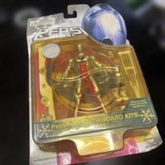 未開封 ペプシマン スノーボードフィギュア 3体セット 未開封】ペプシマン フィギュア スノーボードキット ペプシ