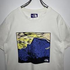 ザ ノースフェイス　Tシャツ　サイズS デカロゴ　アウトドア　ヴィンテージ　古着