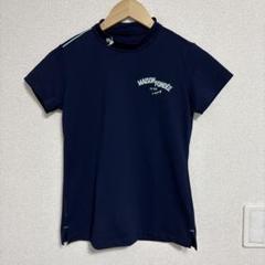 ルコックスポルティフ　レディース　モックネック　半袖　S　ゴルフ
