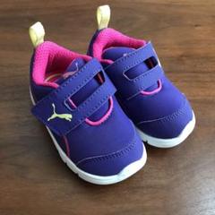 PUMA ベビーシューズ 紫 13センチ