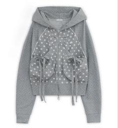 トップス Hugyourskin Rococo ornaments T Gray y2k Hugyourskin Rococo ornaments T Gray y2k