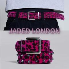 Jaded London レオパード ベルト アニマル柄 - メルカリ