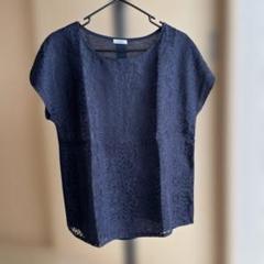 ESSEME ネイビー 半袖 Tシャツ Mのサムネイル