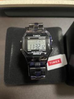 Needles✖️TIMEX INDIGLO デジタル腕時計 黒