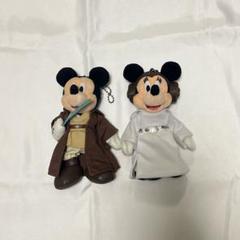 スターウォーズ ミッキー ミニー ぬいぐるみバッジ - メルカリ