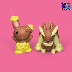 ポケモン　フィギュア　キッズ　指人形　ミミロル　色違い　3体 ポケモン フィギュア キッズ 指人形 ミミロル 色違い 3体の通販