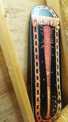 新品 CREATURE クリーチャー スケートデッキ