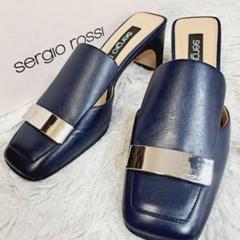 Sergio Rossi  ミュールサンダル(黒) 美品　箱付き 楽天市場】sergio rossi サンダルの通販