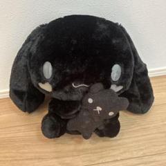 希少！！シナモロール わくわくブラックフライデー くまだっこ BIGぬいぐるみ シナモロール - シナモロール わくわくブラックフライデー くま