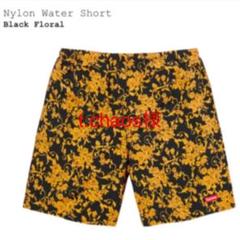 supreme Nylon Water Short Black Floral