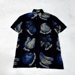 ■未使用品トクコプルミエヴォル手毬柄半袖ブラウス総柄 美品 TOKUKO トクコ プルミエヴォル チュニック ブラウス A