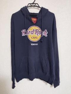 Hard Rock Cafe パーカー XL ネイビーのサムネイル