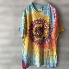 GILDAN ギルダン　タイダイ グラフィックプリント Tシャツ Mサイズ
