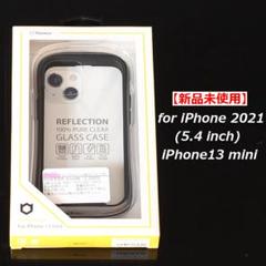 【新品未使用】iFace Reflection強化ガラスクリアケース／ブラック
