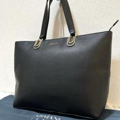【良品】アルマーニジーンズ　トートバッグ　エナメル　ロゴ金具　ビッグロゴ　肩掛け 2025年最新】アルマーニ ジーンズ バッグの人気アイテム - メルカリ