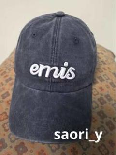 【正規品】新品未使用 emis キャップ cap グレー 正規品】新品未使用 emis キャップ cap グレー - メルカリ